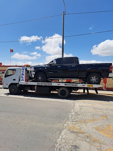 Grúas, auxilio vial y servicio automotriz HUANCA